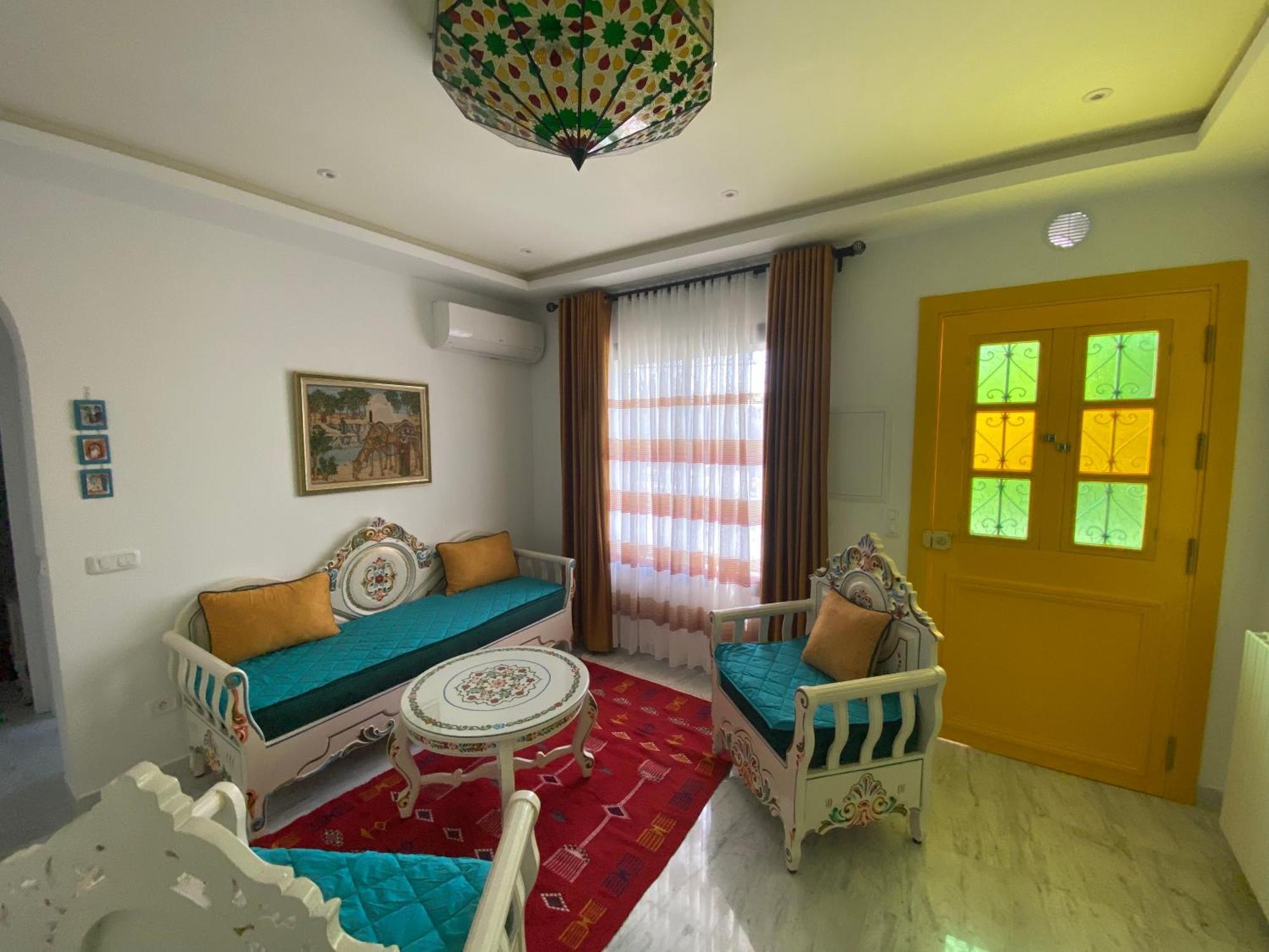 Marsa-Sidi Bousaid Cosy Authentic Apartment El-Marsza Kültér fotó